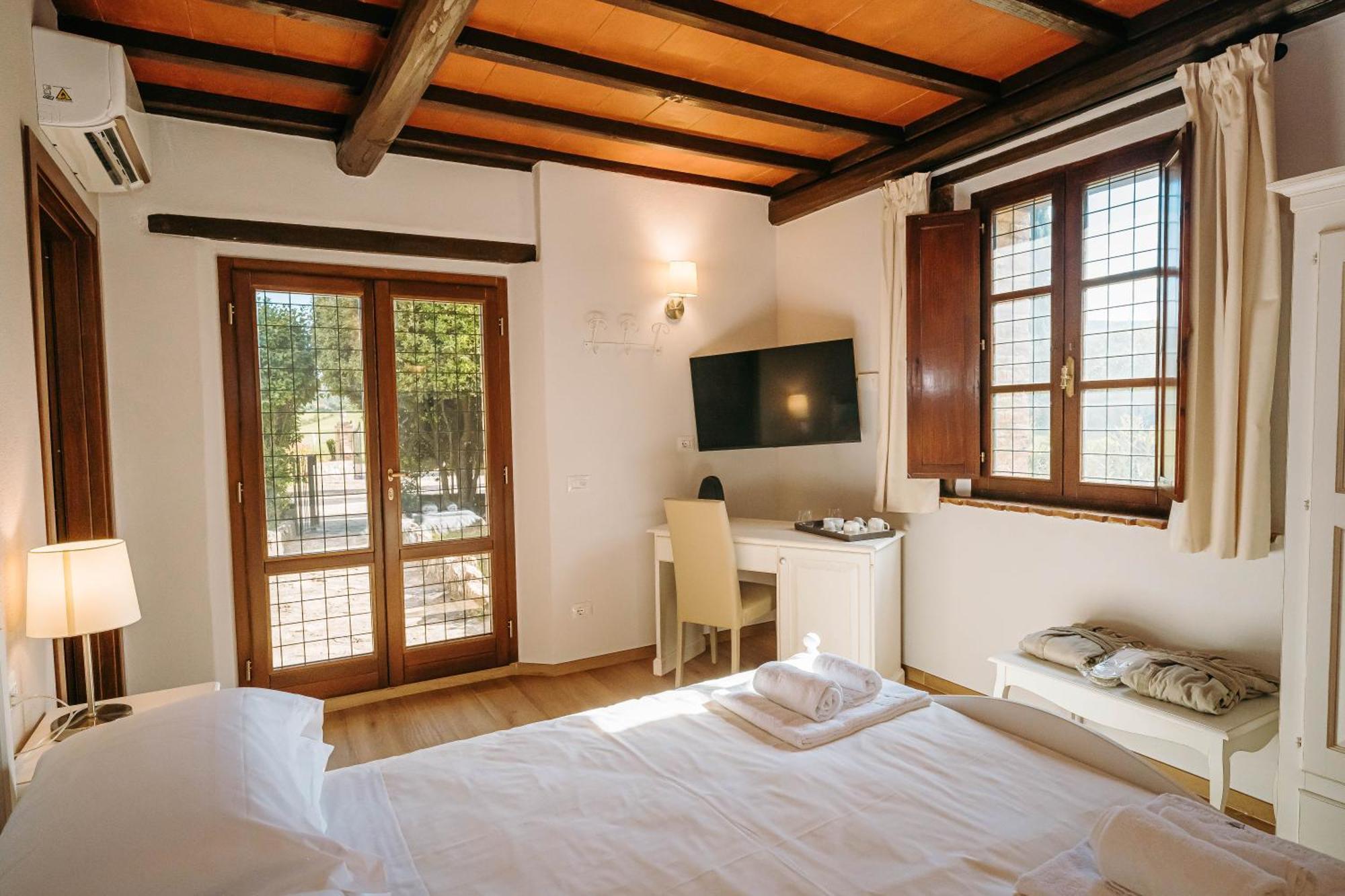 Borgo Il Poggiaccio Residenza D'Epoca Pensionat Sovicille Exteriör bild