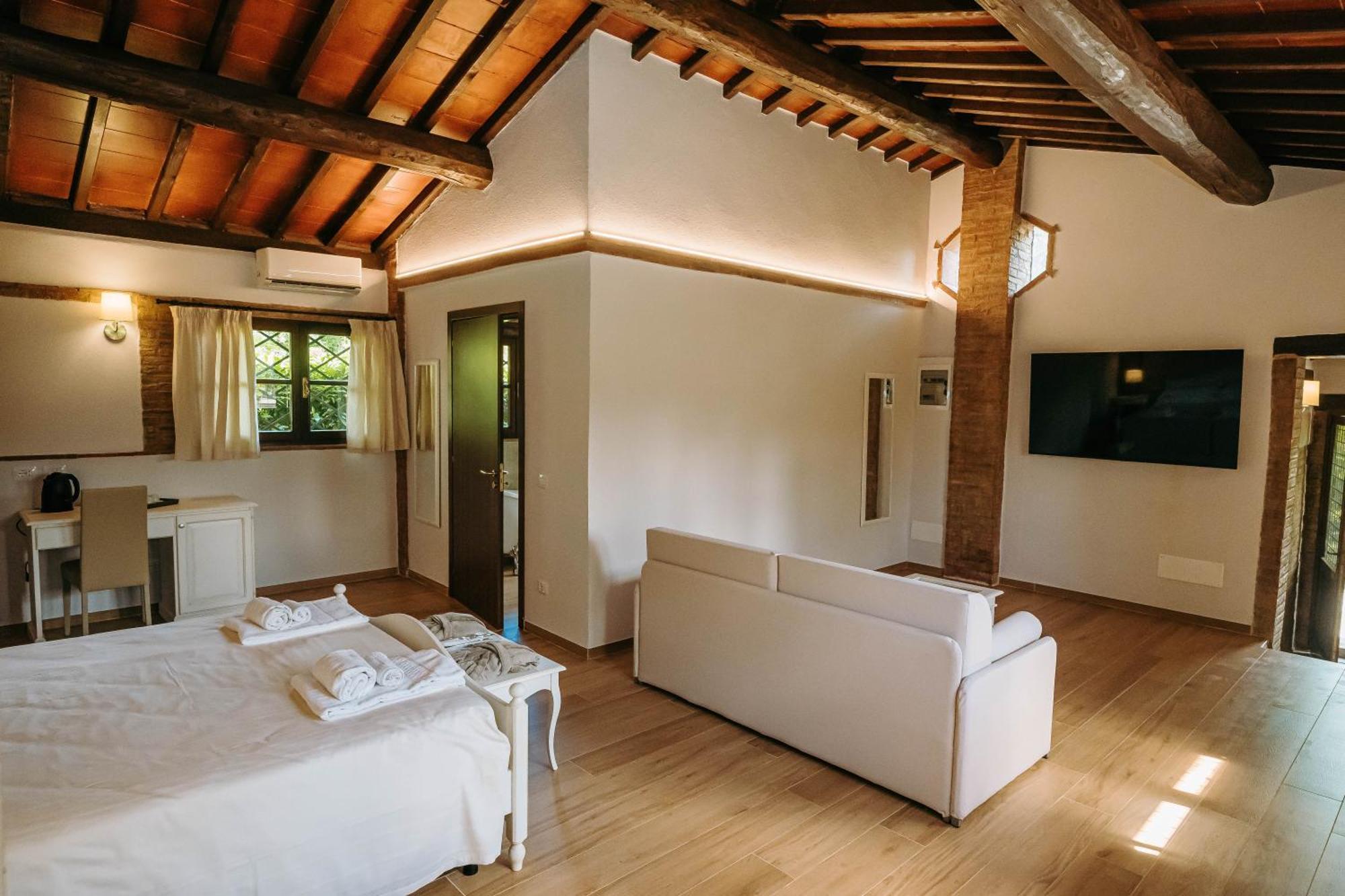 Borgo Il Poggiaccio Residenza D'Epoca Pensionat Sovicille Exteriör bild