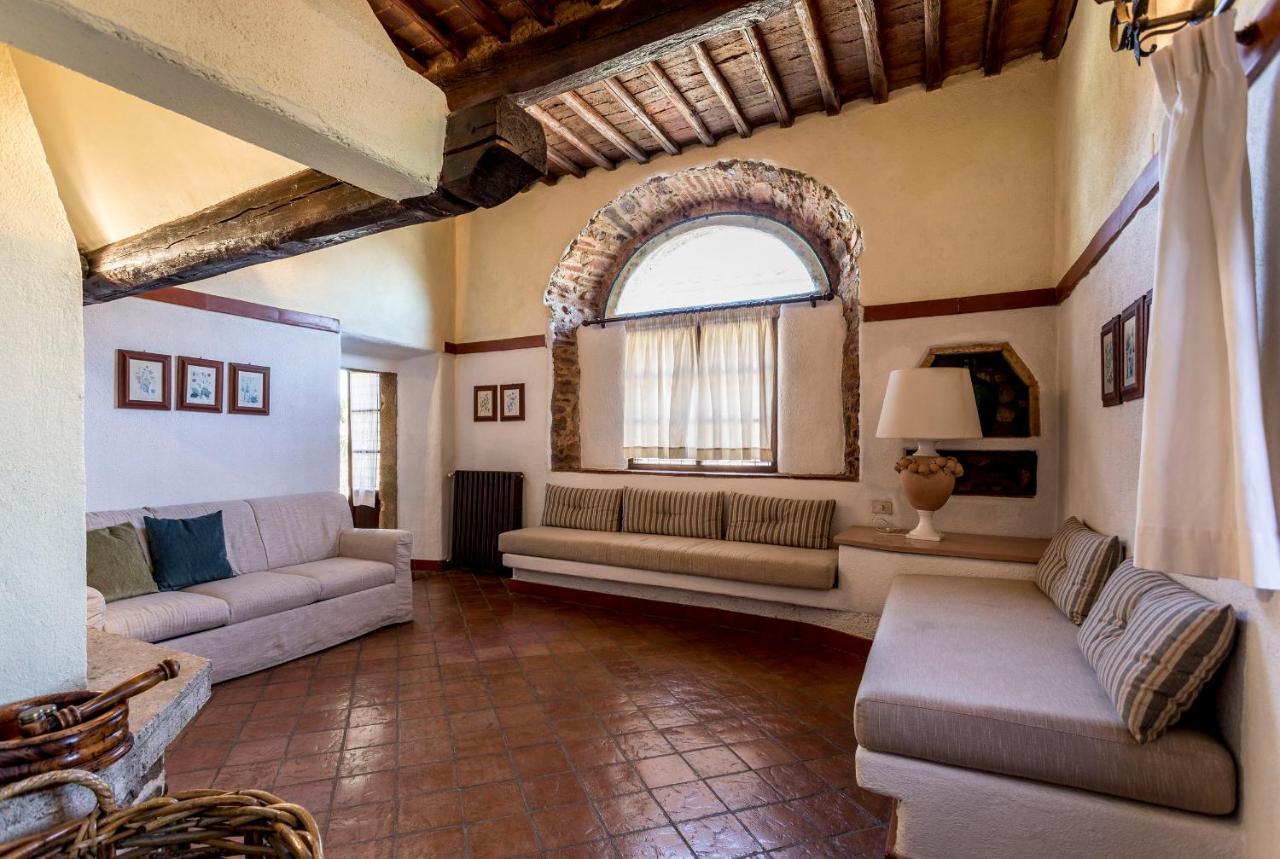 Borgo Il Poggiaccio Residenza D'Epoca Pensionat Sovicille Exteriör bild